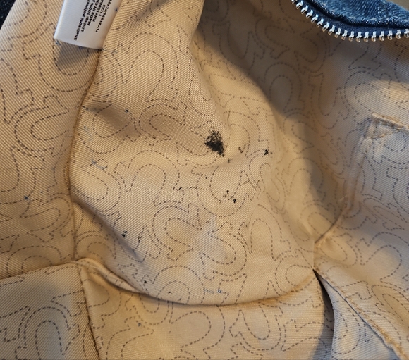 True Religion Blue Denim Crossbody Bag - Picture 13 of 14